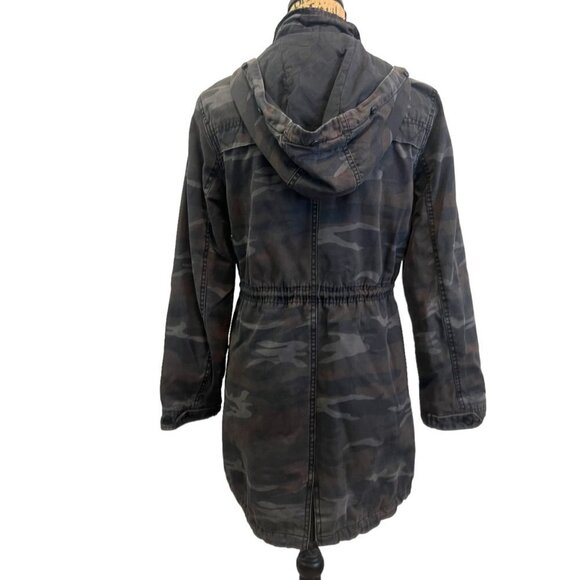 American Eagle Boho Distressed Camo Jacket XS - Picture 2 of 12